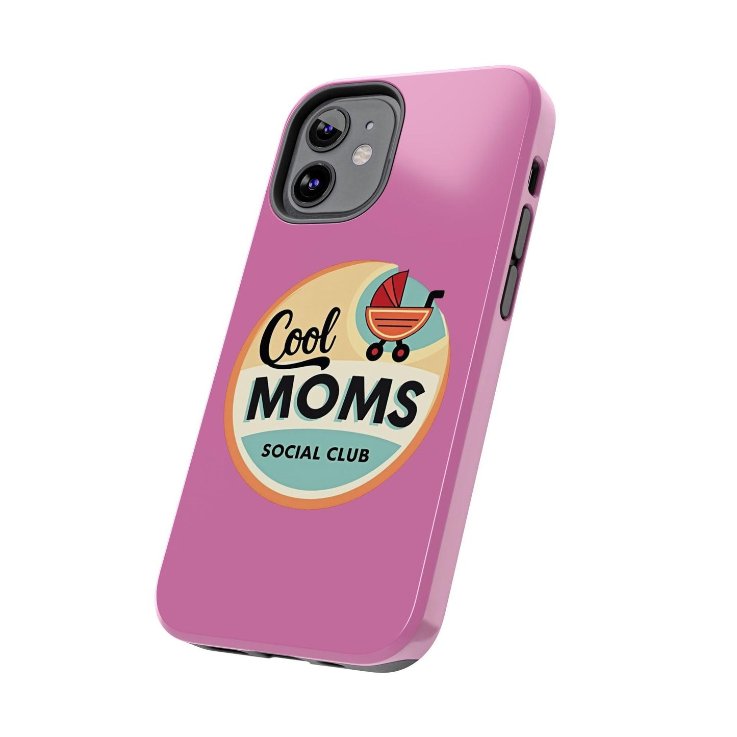 Retro Cool Moms Social Club Tough Phone Cases for Phones - Even Keel LLC