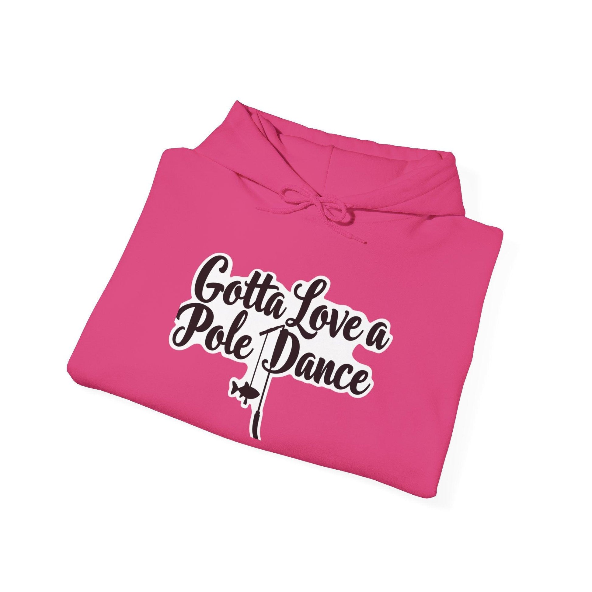 Fishing Pole Dance Hooded Sweatshirt for Cozy Comfort - Even Keel LLC