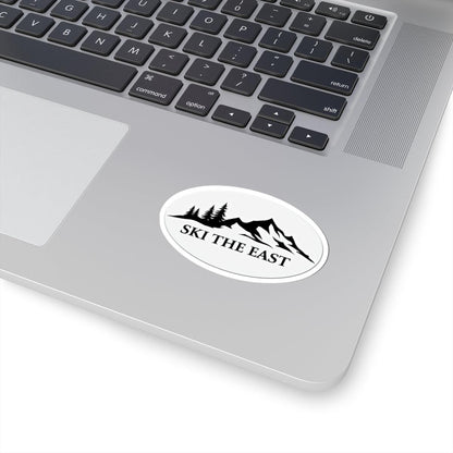 Ski The East Bumper Sticker for Car and Home Decor - Even Keel LLC