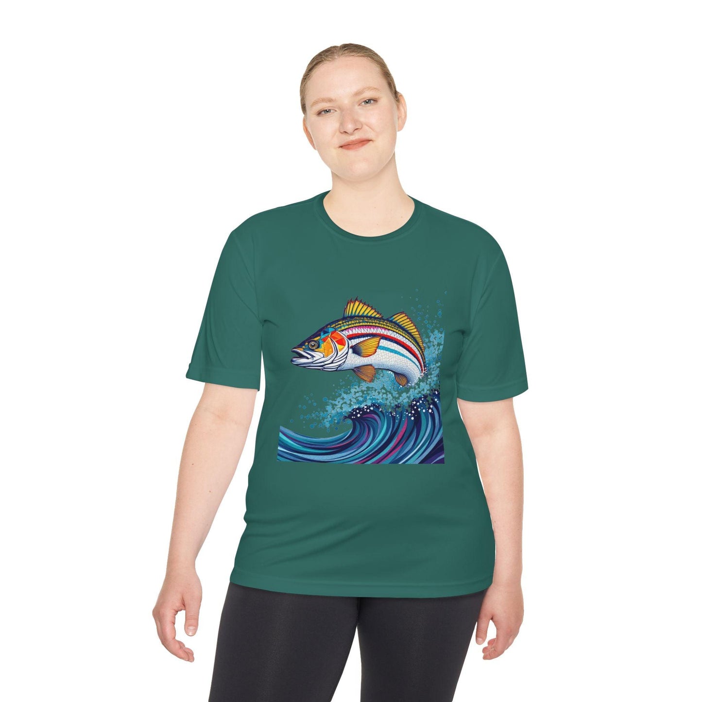 Catch of the Day Unisex Moisture Wicking Tee for Fishing - Even Keel LLC