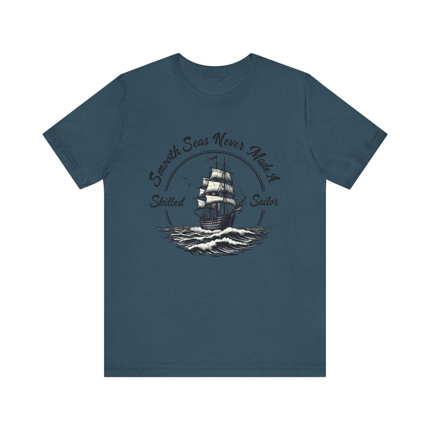 Unisex Sailor Tee - Smooth Seas for Summer Casual Style - Even Keel LLC