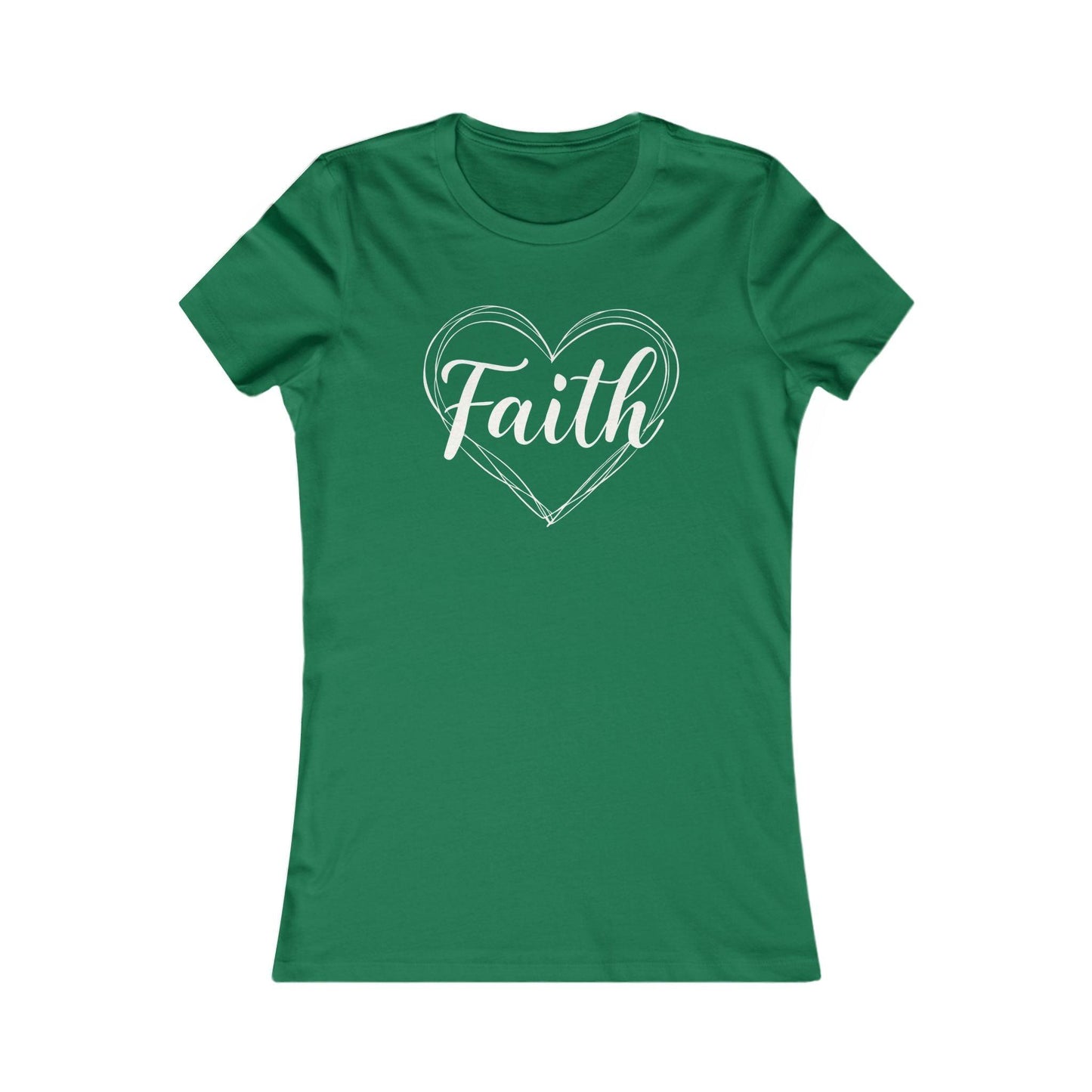 Heart of Faith Women's Tee for Spiritual Expression - Even Keel LLC