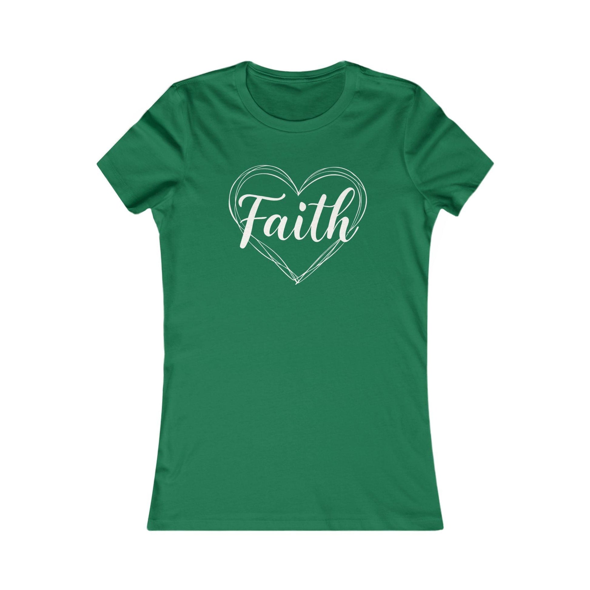 Heart of Faith Women's Tee for Spiritual Expression - Even Keel LLC