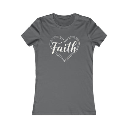 Heart of Faith Women's Tee for Spiritual Expression - Even Keel LLC