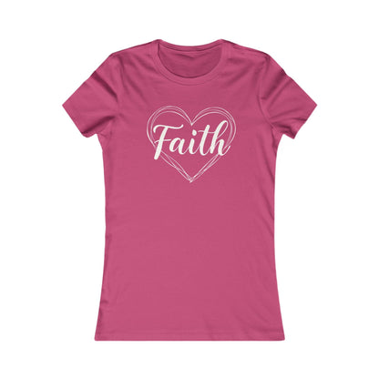 Heart of Faith Women's Tee for Spiritual Expression - Even Keel LLC