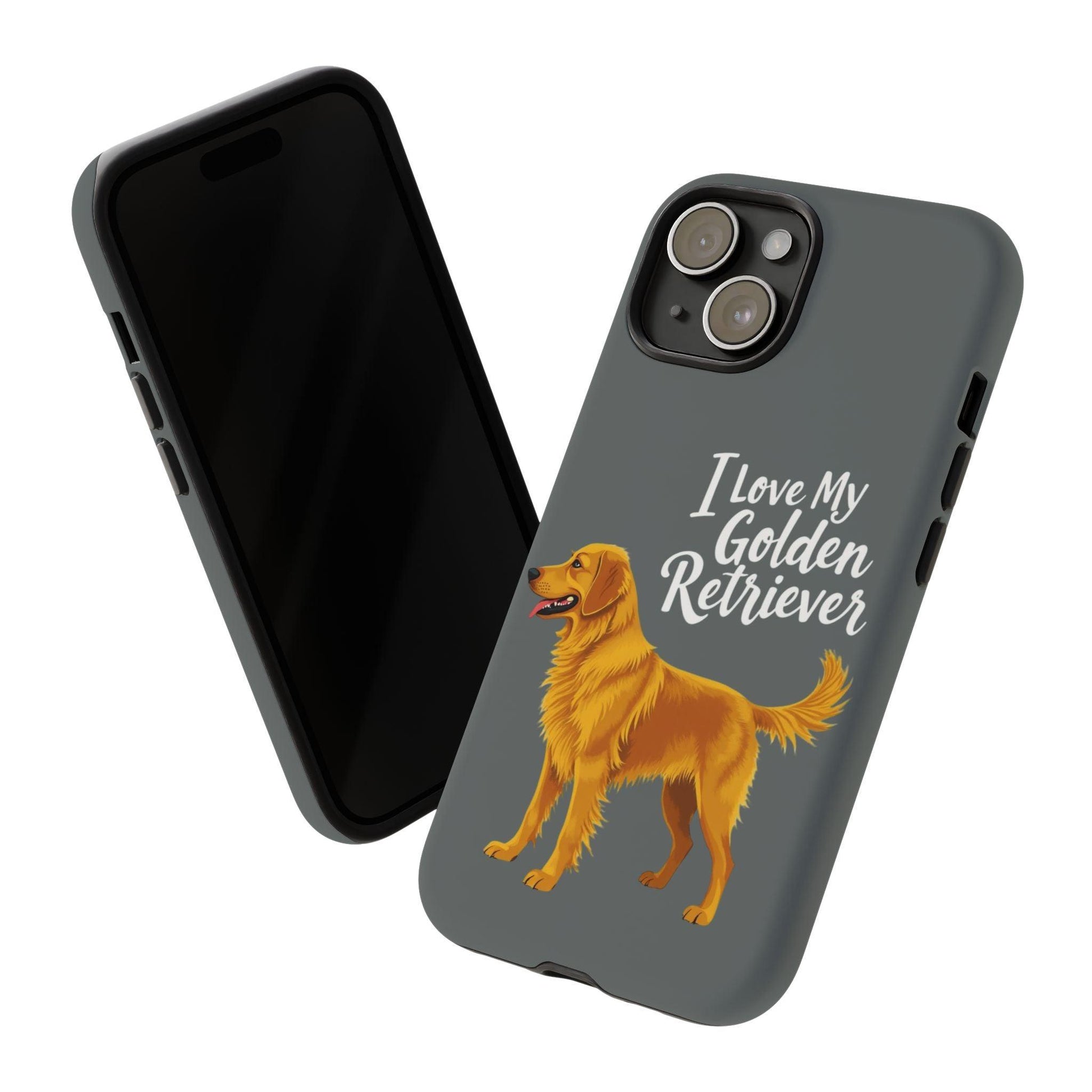 Phone Case I Love My Golden Retriever For Dog Lovers Style - Even Keel LLC