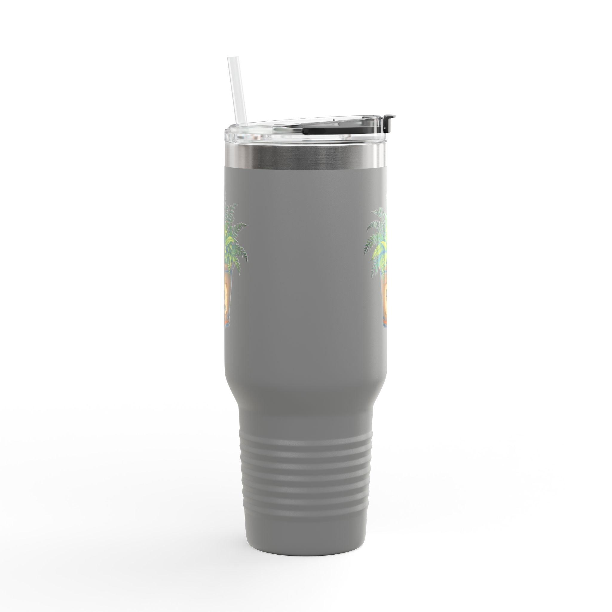 40oz Travel Mug - Plant Mama Design for Eco-Friendly Living - Even Keel LLC