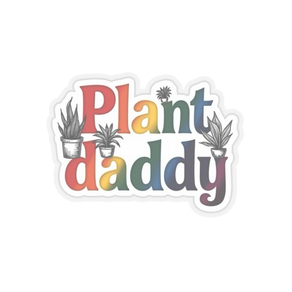 Plant Daddy Rainbow Sticker for Plant Lovers Decor Gift - Even Keel LLC