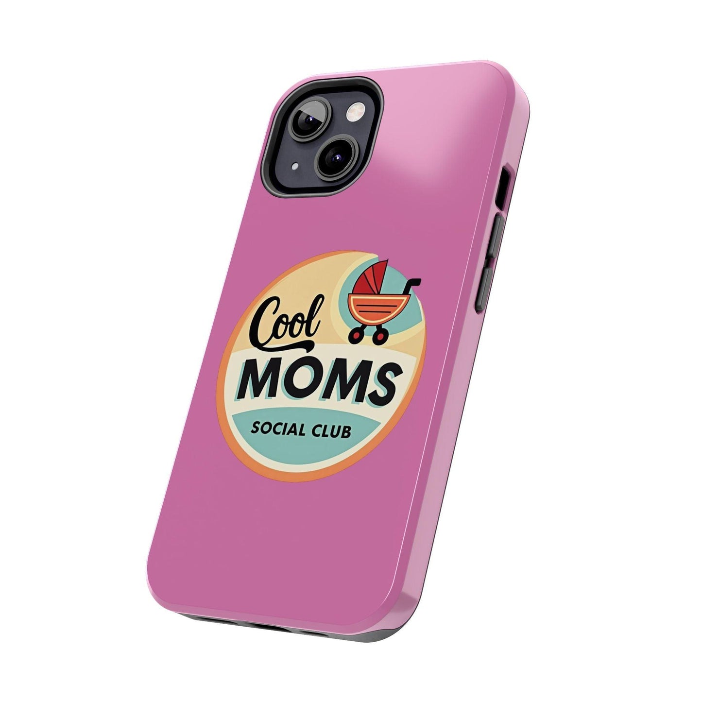 Retro Cool Moms Social Club Tough Phone Cases for Phones - Even Keel LLC