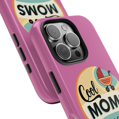 Retro Cool Moms Social Club Tough Phone Cases for Phones - Even Keel LLC