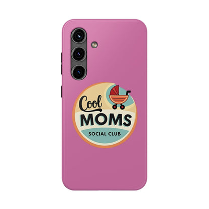 Retro Cool Moms Social Club Tough Phone Cases for Phones - Even Keel LLC