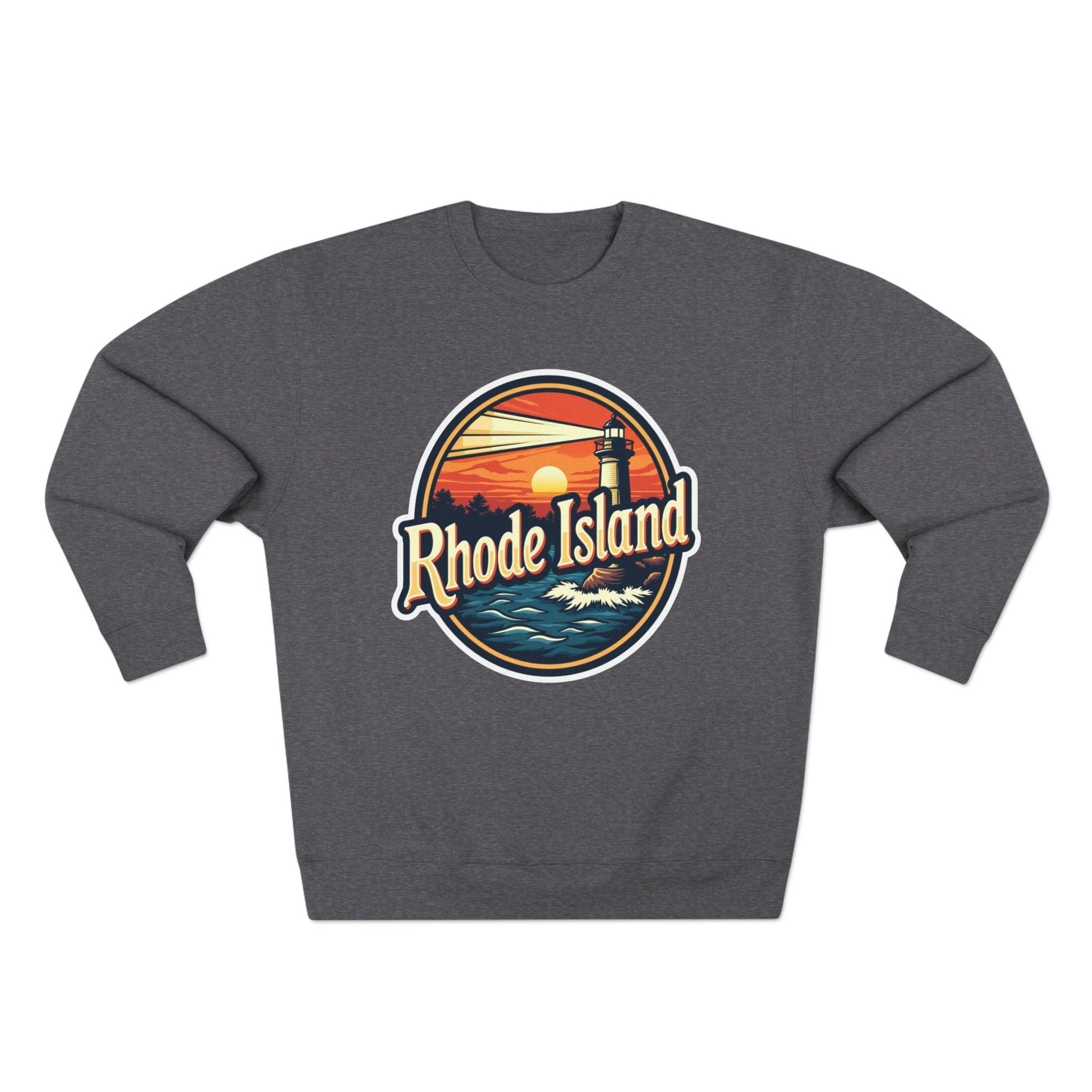 Rhode Island Unisex Crewneck Sweatshirt for All Seasons - Even Keel LLC