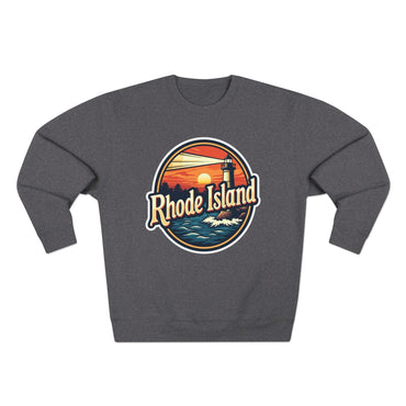 Rhode Island Unisex Crewneck Sweatshirt for All Seasons - Even Keel LLC