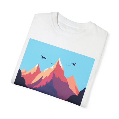 Hiking Or Skiing Mountains Out Of Office Unisex T-shirt - Even Keel LLC