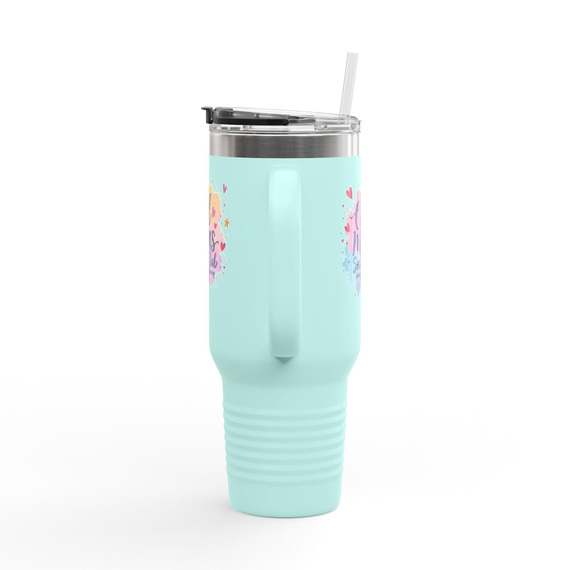 40oz Insulated Travel Mug - Cool Moms Social Club Design - Even Keel LLC