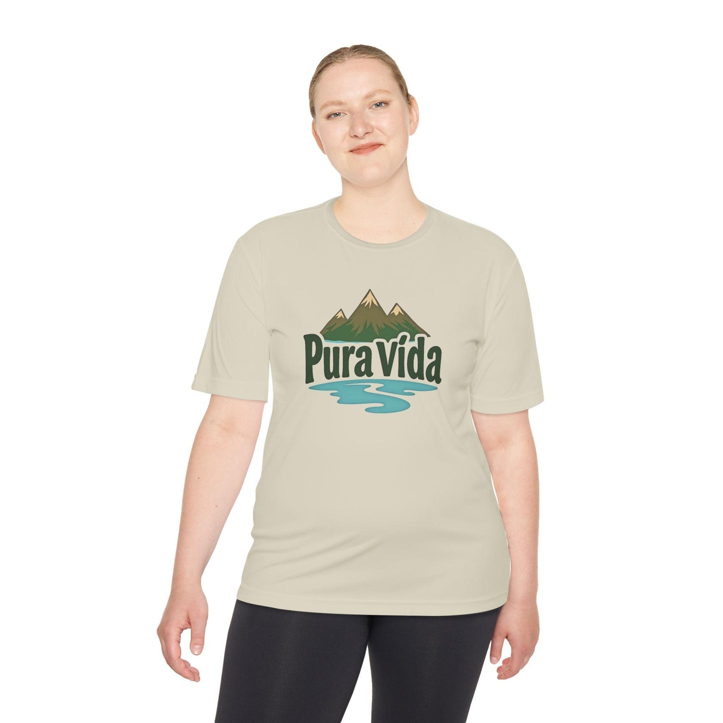 Moisture Wicking Tee - Pura Vida Performance Shirt for Active Wear - Even Keel LLC