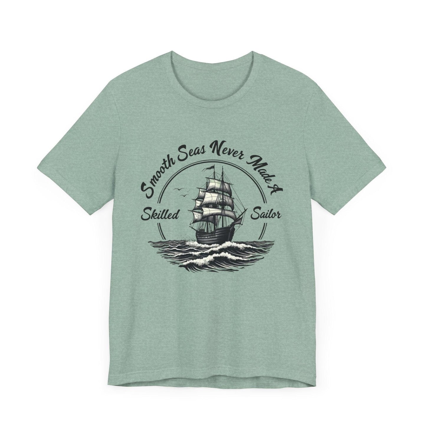 Unisex Sailor Tee - Smooth Seas for Summer Casual Style - Even Keel LLC