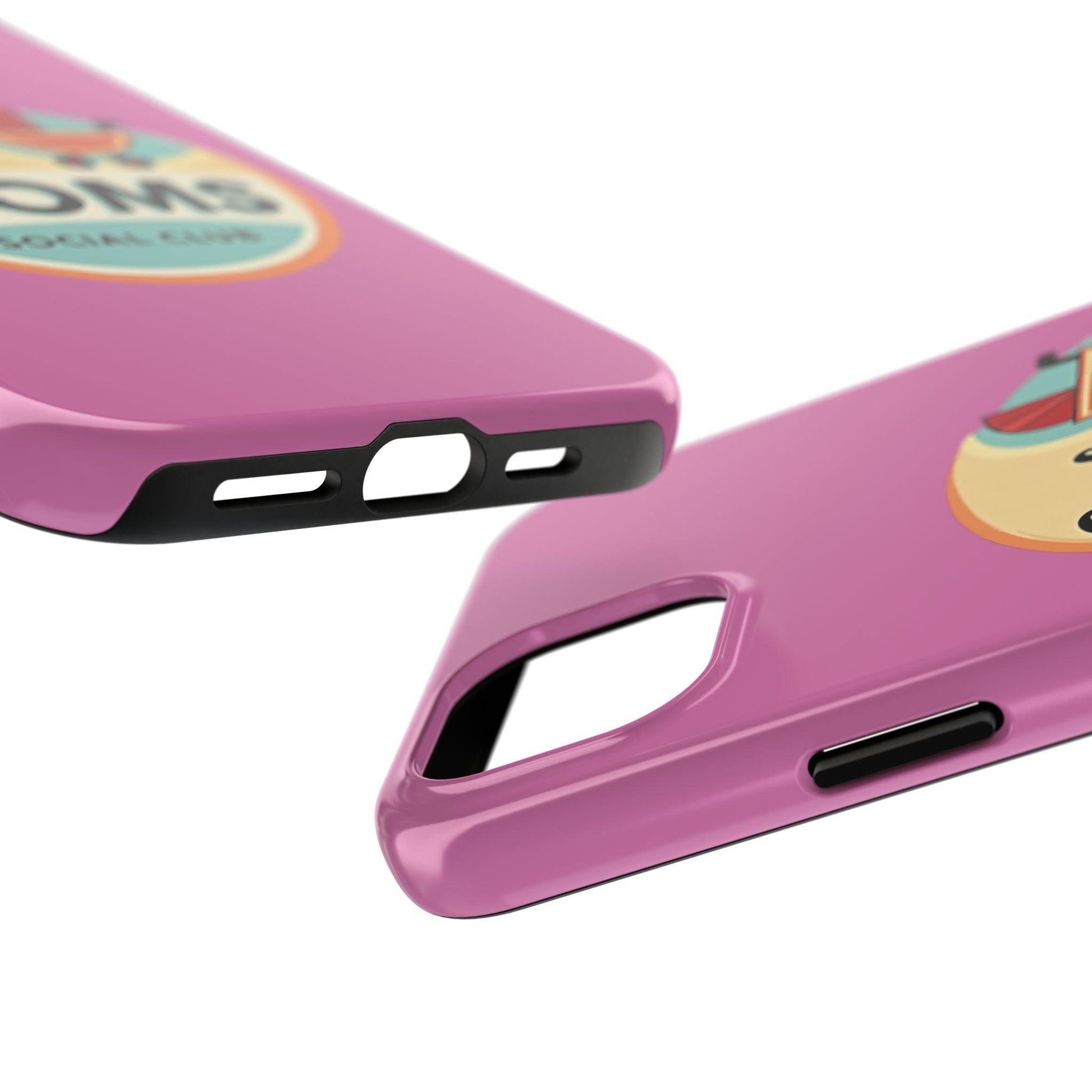 Retro Cool Moms Social Club Tough Phone Cases for Phones - Even Keel LLC