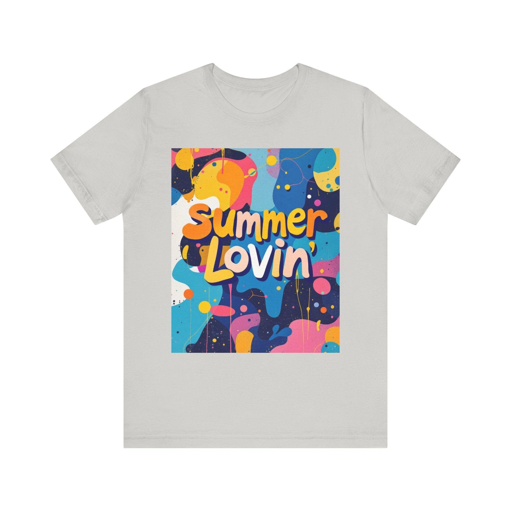 Colorful Summer Lovin' Unisex Tee for Fun Summer Days - Even Keel LLC