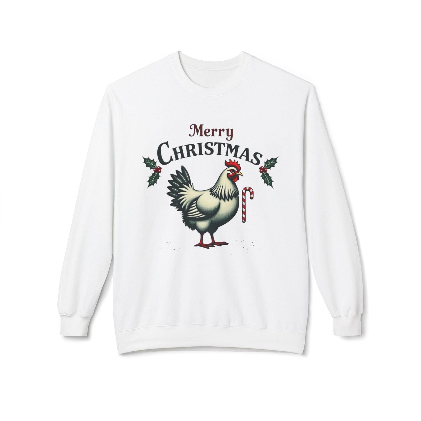 Mistoe Chicken Fleece Crewneck Sweatshirt for Cozy Comfort - Even Keel LLC