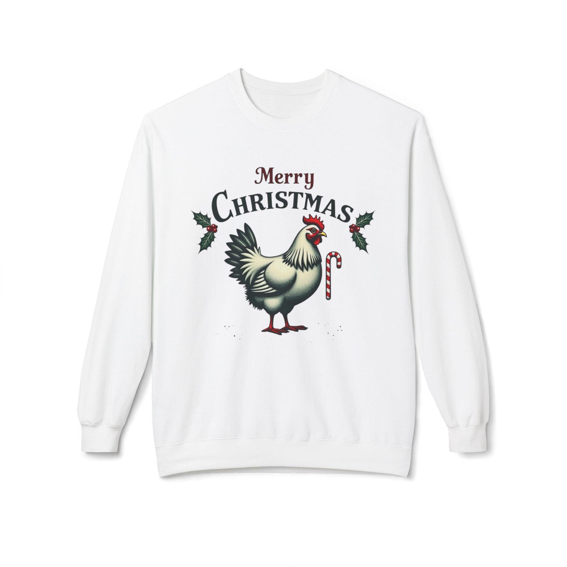 Mistoe Chicken Fleece Crewneck Sweatshirt for Cozy Comfort - Even Keel LLC