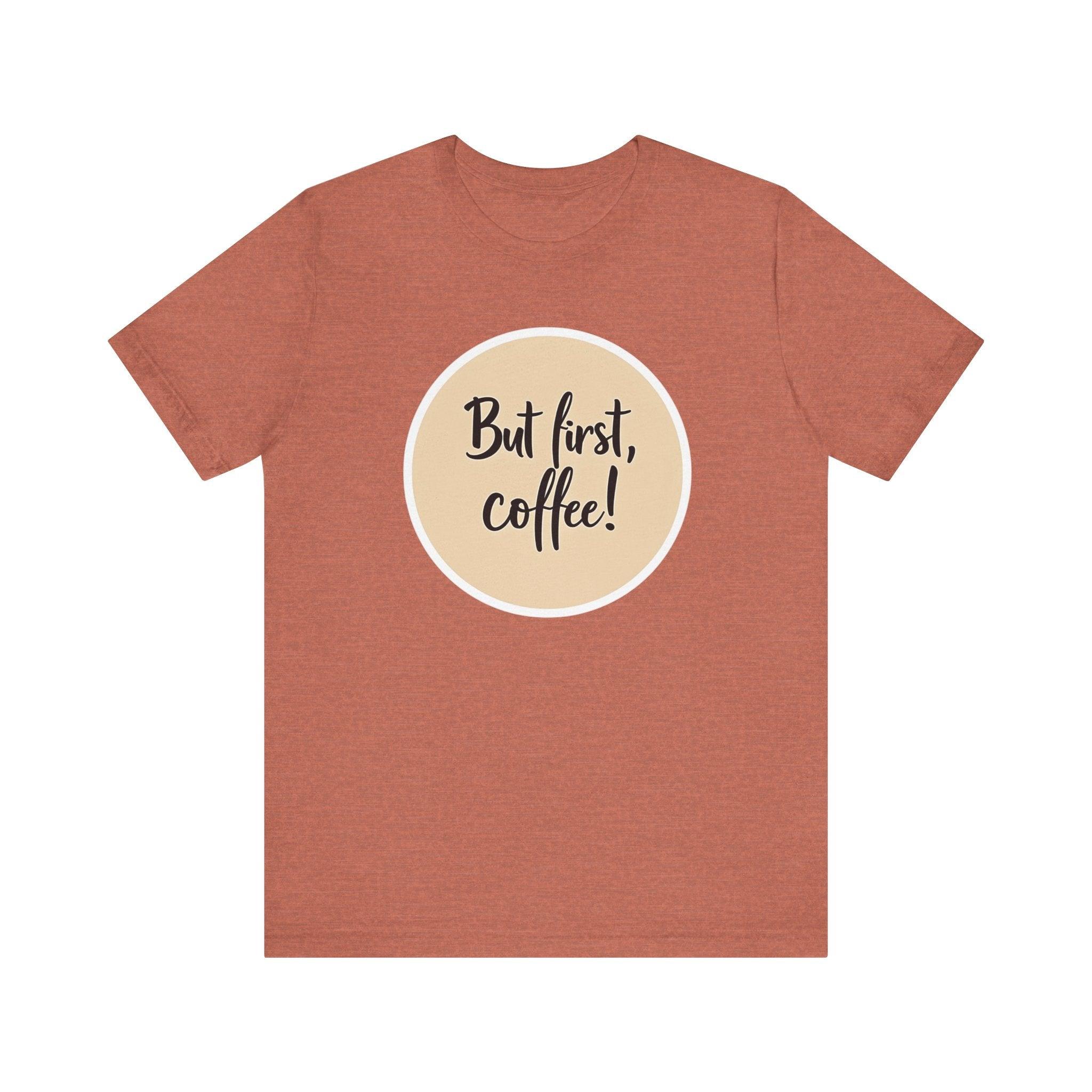 Coffee Lover Tee - Unisex Short Sleeve Jersey Shirt Design - Even Keel LLC