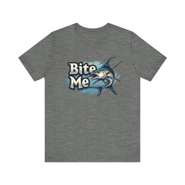 Swordfish Unisex Tee - Bite Me Design For Casual Style - Even Keel LLC