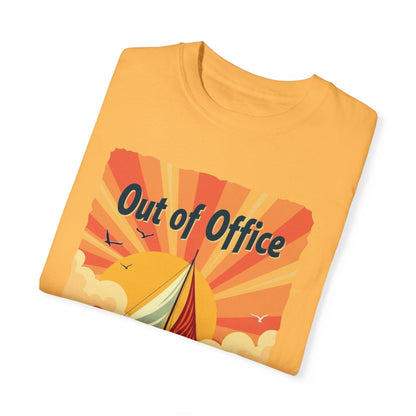 Ocean Sailing Out of Office Unisex Tee for Beach Lovers - Even Keel LLC