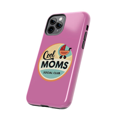 Retro Cool Moms Social Club Tough Phone Cases for Phones - Even Keel LLC