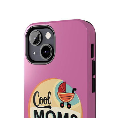 Retro Cool Moms Social Club Tough Phone Cases for Phones - Even Keel LLC