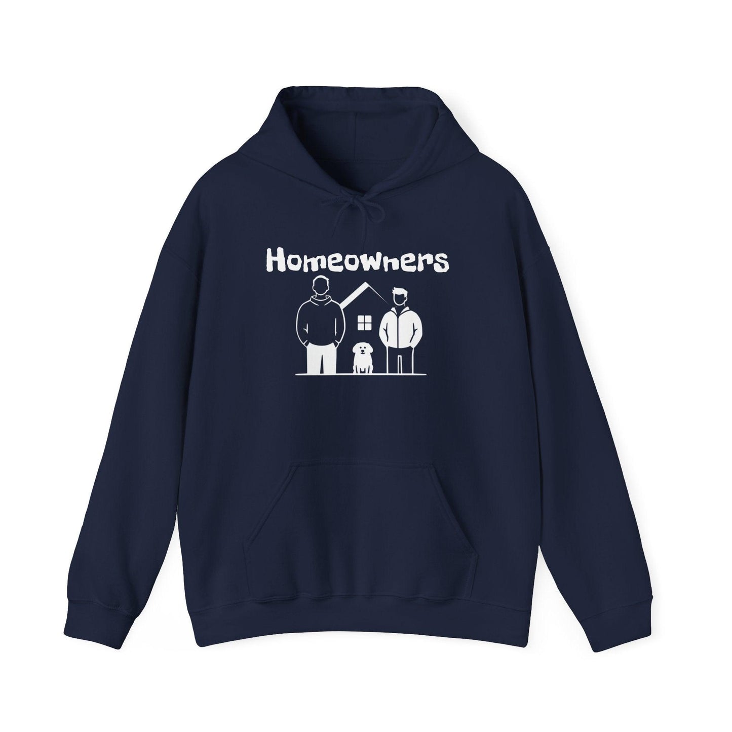 Homeowners Unisex Hooded Sweatshirt for Cozy Comfort - Even Keel LLC