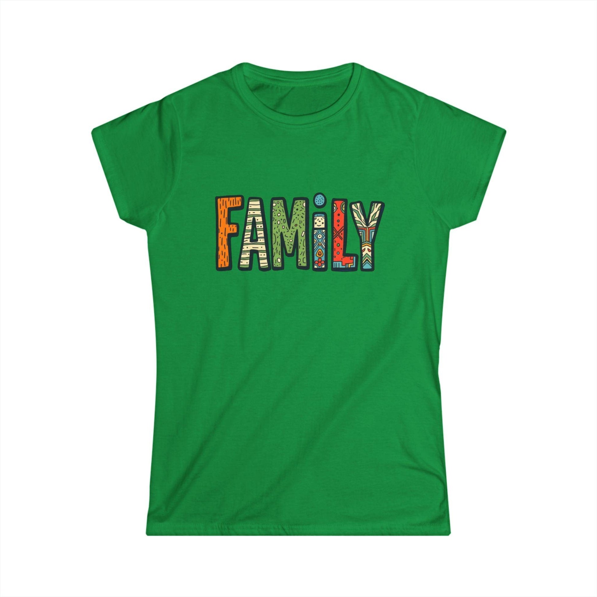 Family Tee - Women's Softstyle Casual T-Shirt for Families - Even Keel LLC