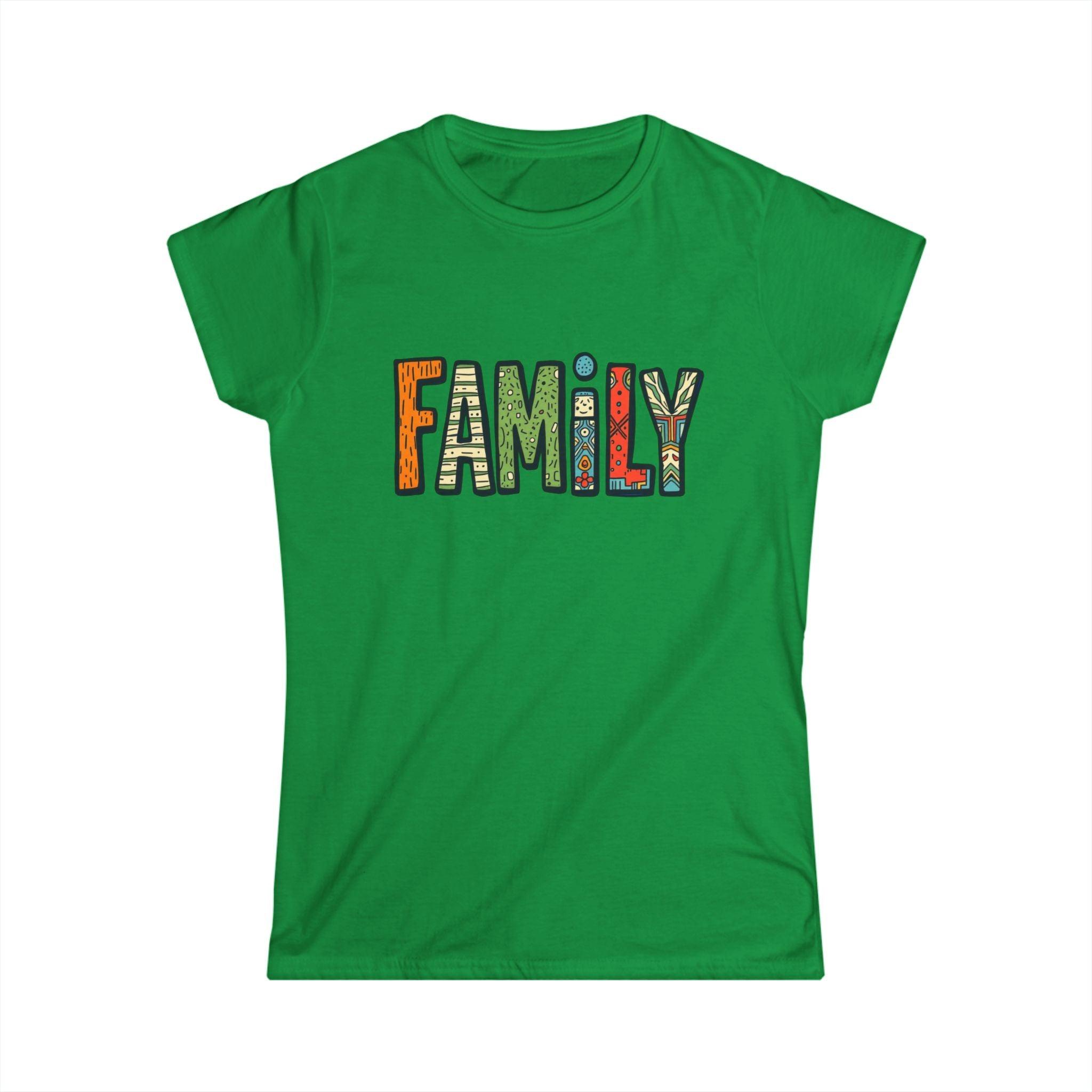 Family Tee - Women's Softstyle Casual T-Shirt for Families - Even Keel LLC