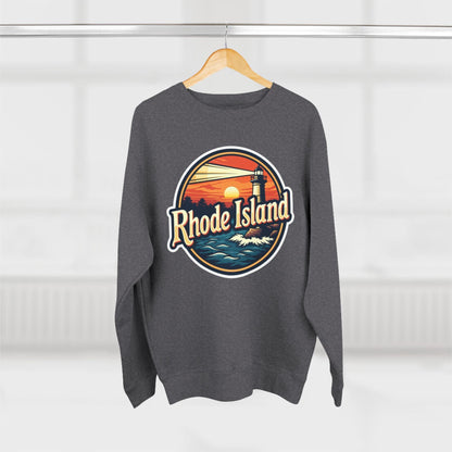 Rhode Island Unisex Crewneck Sweatshirt for All Seasons - Even Keel LLC