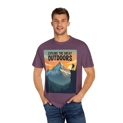 Hiker Adventure T-Shirt for Outdoor Enthusiasts and Nature Lovers - Even Keel LLC