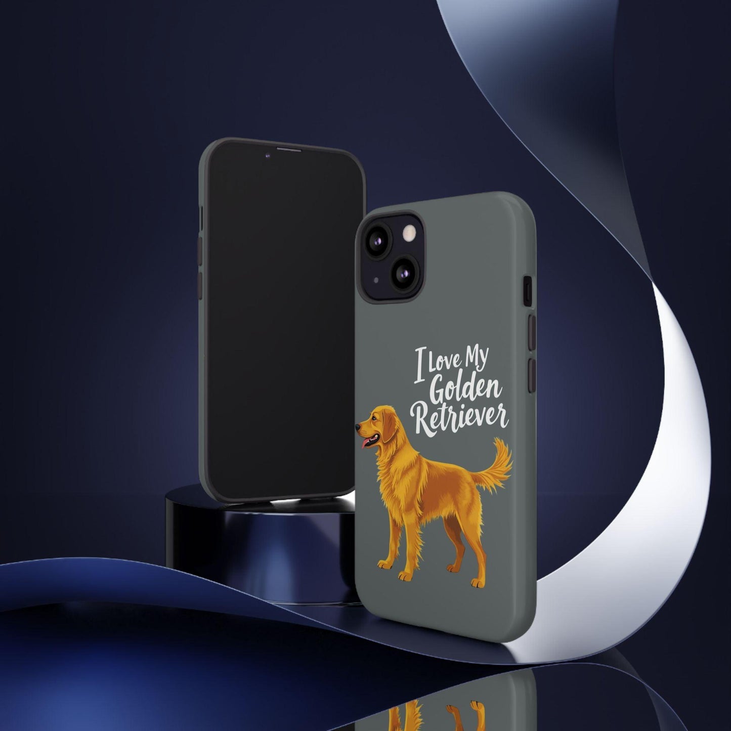 Phone Case I Love My Golden Retriever For Dog Lovers Style - Even Keel LLC