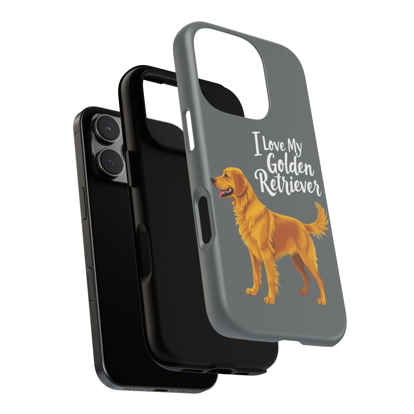 Phone Case I Love My Golden Retriever For Dog Lovers Style - Even Keel LLC