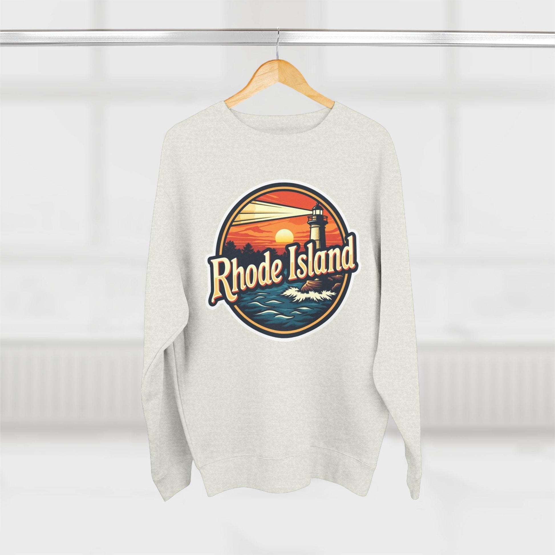 Rhode Island Unisex Crewneck Sweatshirt for All Seasons - Even Keel LLC