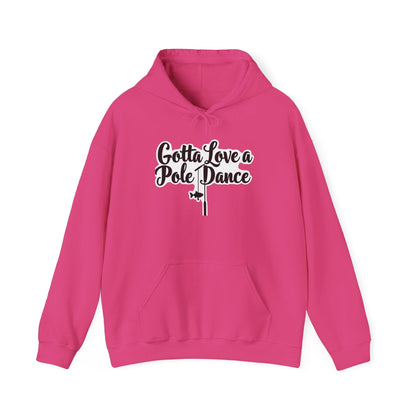 Fishing Pole Dance Hooded Sweatshirt for Cozy Comfort - Even Keel LLC