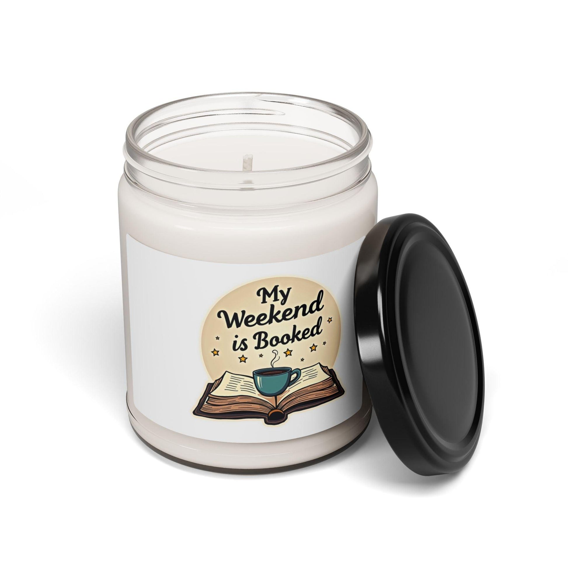 My Weekend is Booked Soy Wax Scented Candle 50 Hours Burn - Even Keel LLC