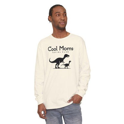 Dinosaur Long Sleeve T-Shirt for Cool Moms Social Club - Even Keel LLC