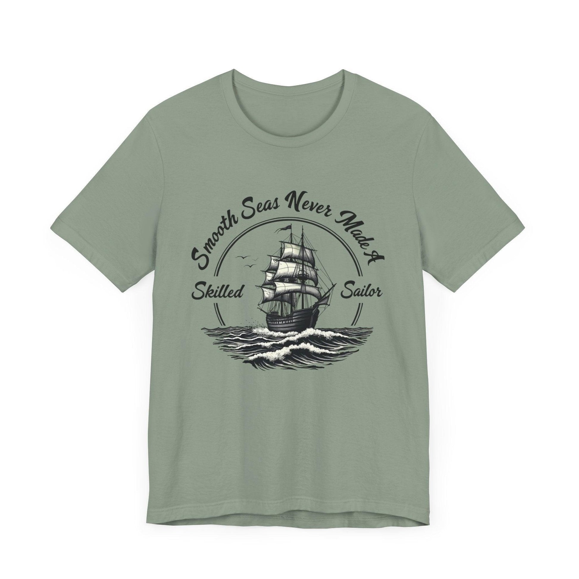 Unisex Sailor Tee - Smooth Seas for Summer Casual Style - Even Keel LLC