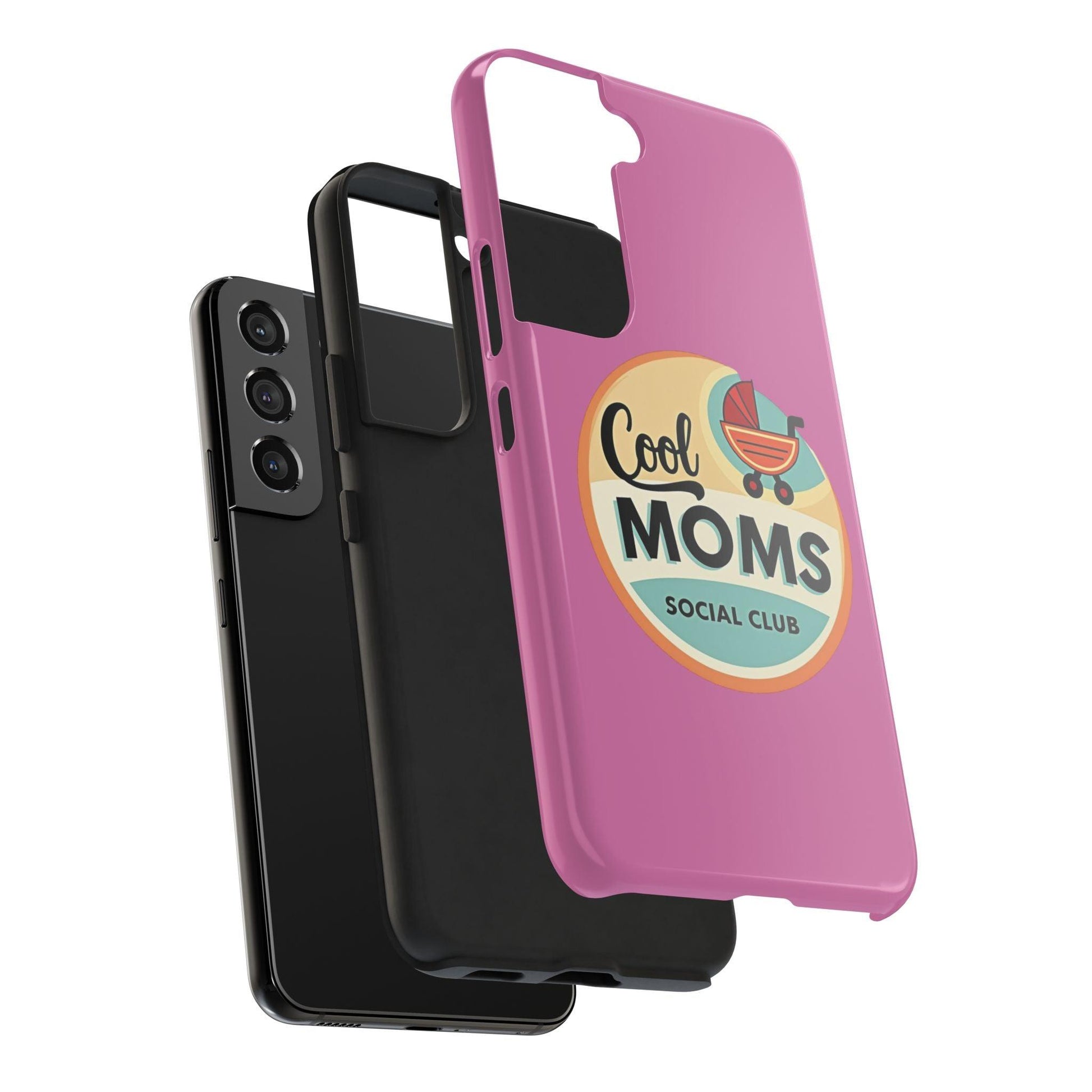 Retro Cool Moms Social Club Tough Phone Cases for Phones - Even Keel LLC