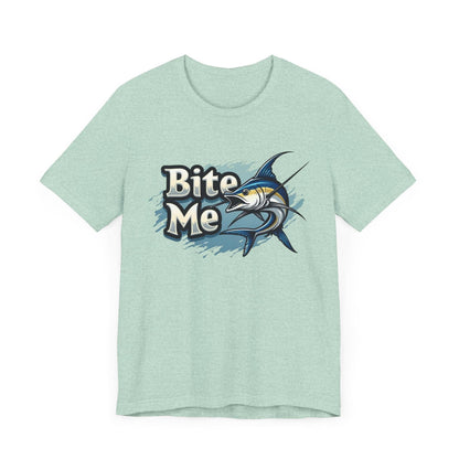 Swordfish Unisex Tee - Bite Me Design For Casual Style - Even Keel LLC