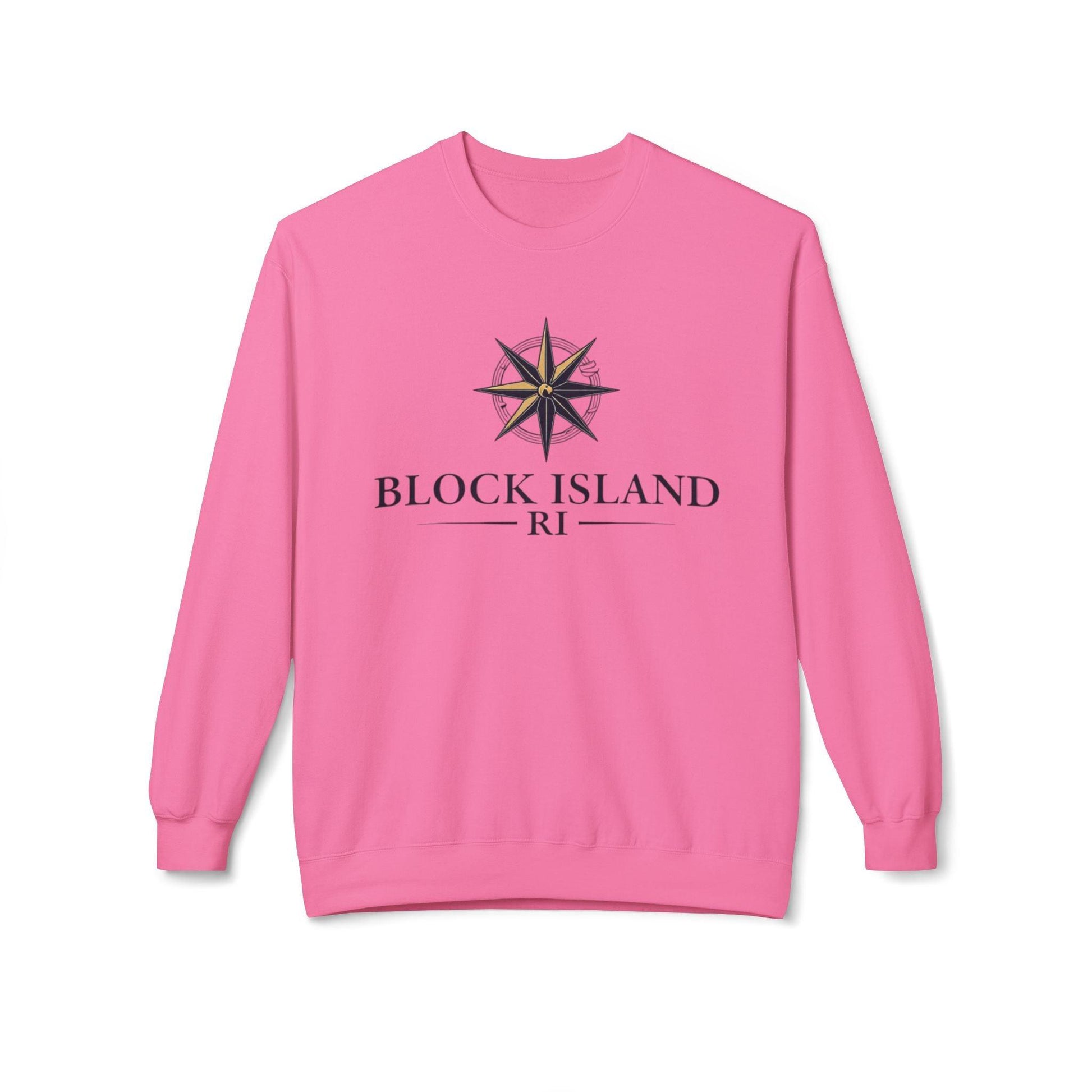 Nautical Block Island, RI Sweatshirt for Coastal Living - Even Keel LLC