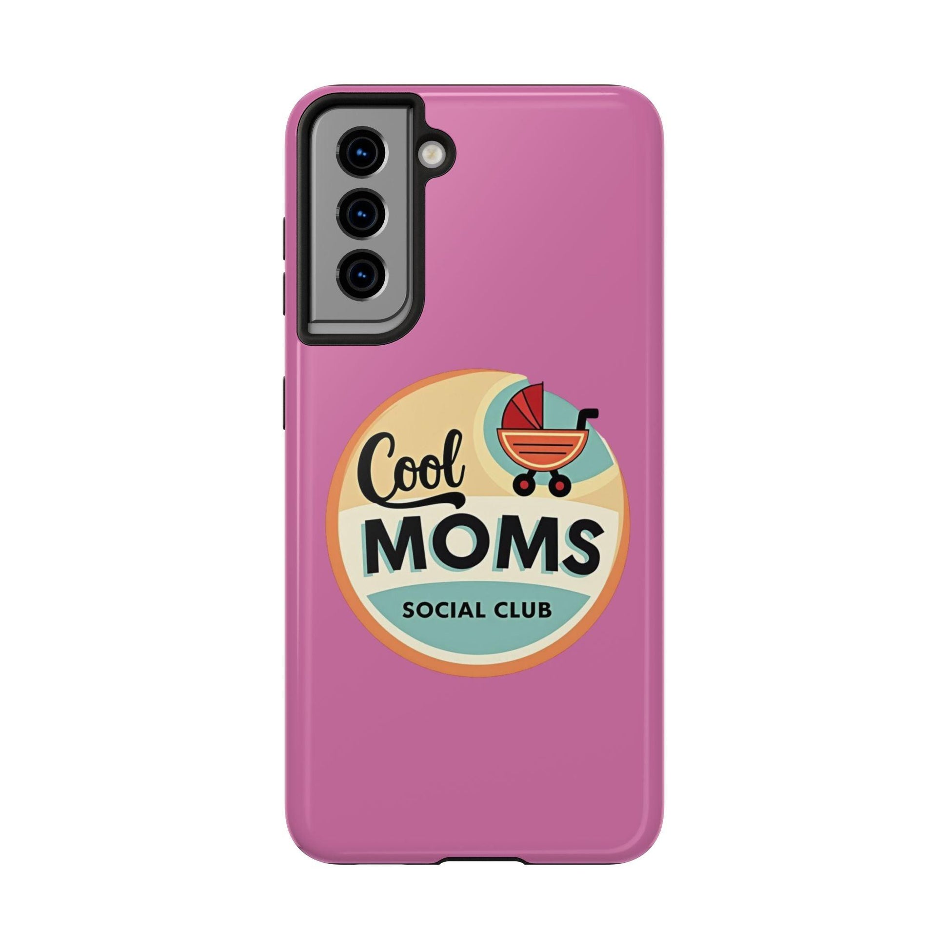 Retro Cool Moms Social Club Tough Phone Cases for Phones - Even Keel LLC