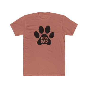 Simple Dog Dad Unisex Cotton Crew Tee for Everyday Comfort - Even Keel LLC