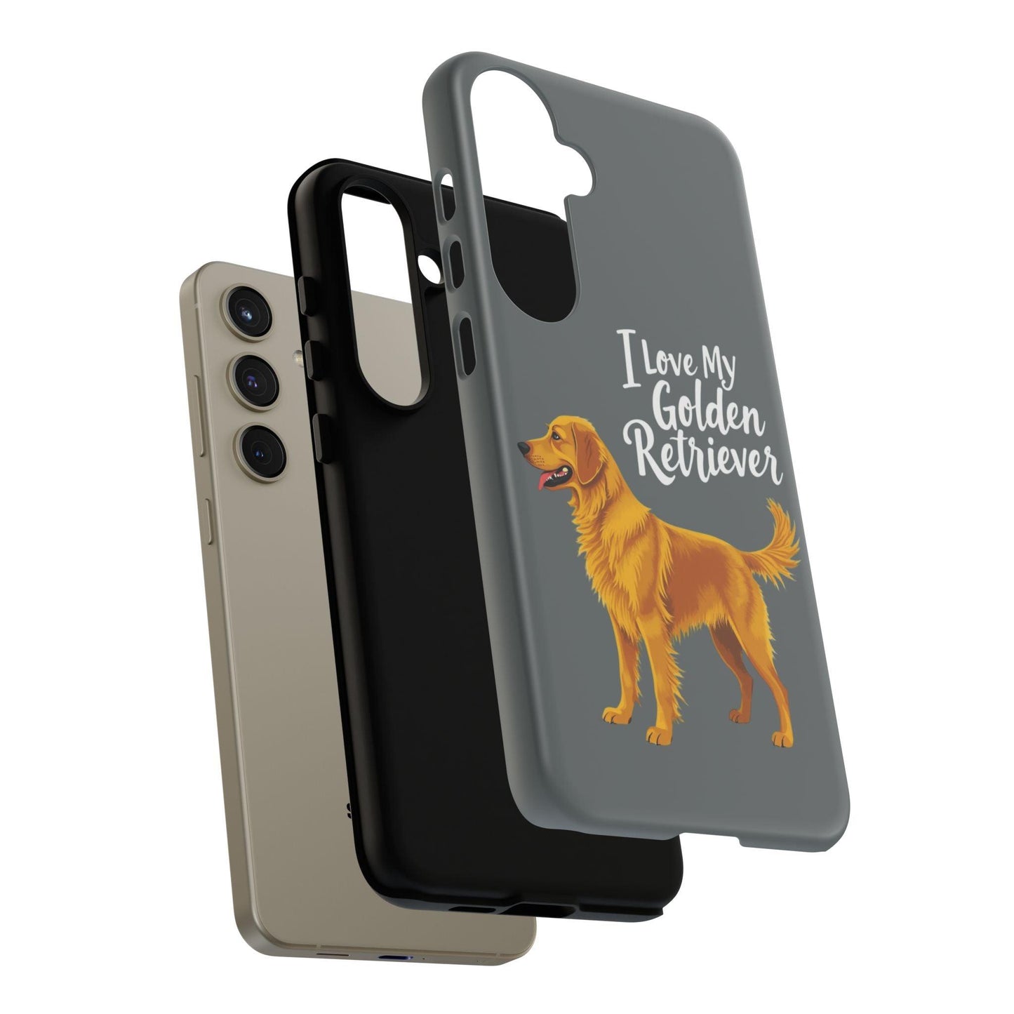 Phone Case I Love My Golden Retriever For Dog Lovers Style - Even Keel LLC