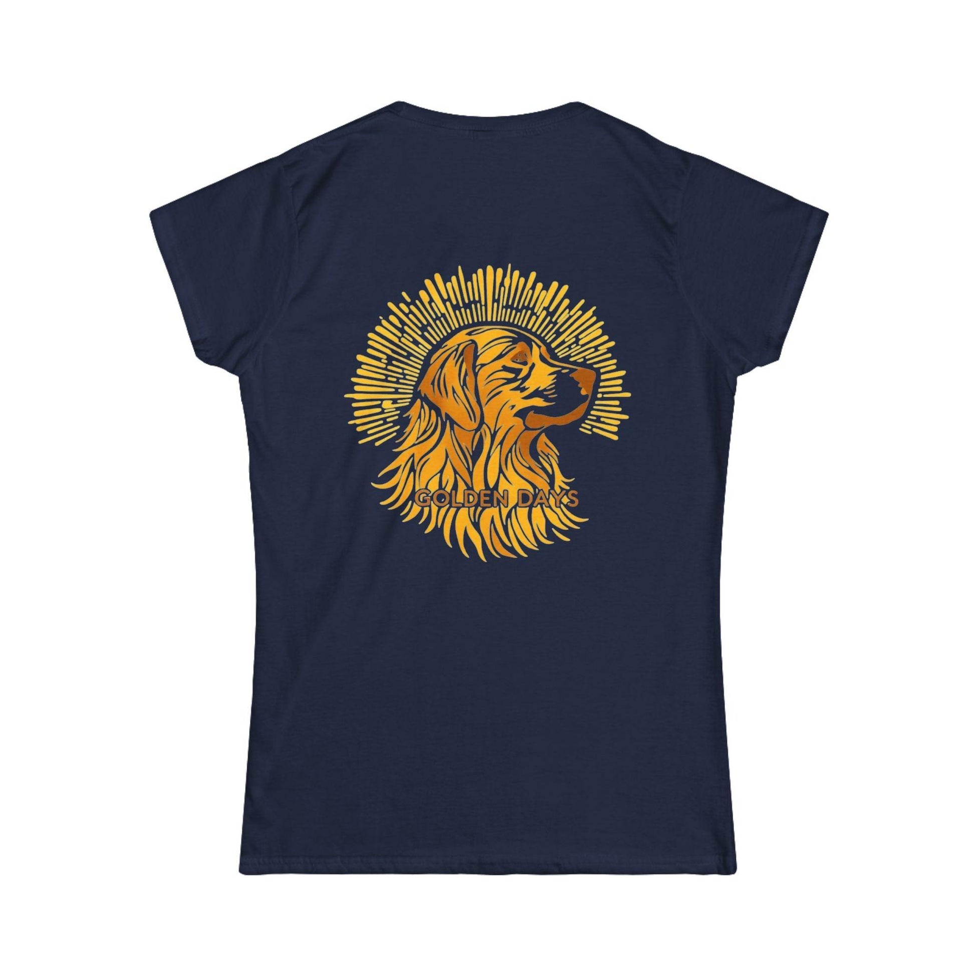 Golden Days Dog Tee - Women's T-Shirt for Golden Retriever Lovers - Even Keel LLC