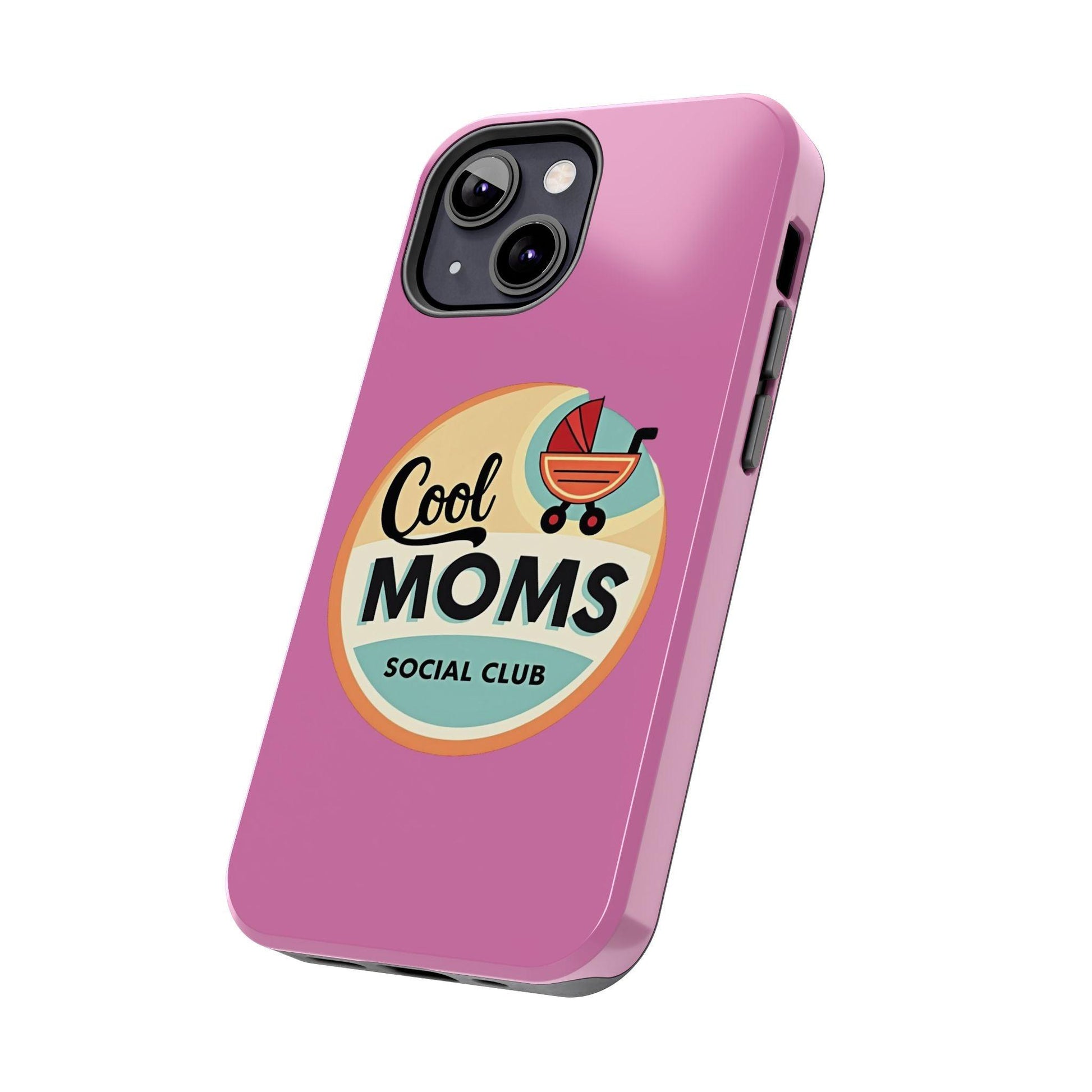 Retro Cool Moms Social Club Tough Phone Cases for Phones - Even Keel LLC